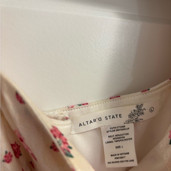 Altar'd State Pink Floral Mini Dress - Picture 13 of 13
